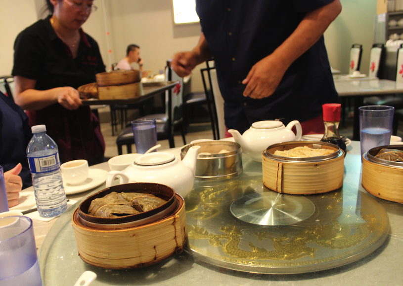 Dim Sum is served at Jade Dynasty restaurant in Vancouver's Chinatown