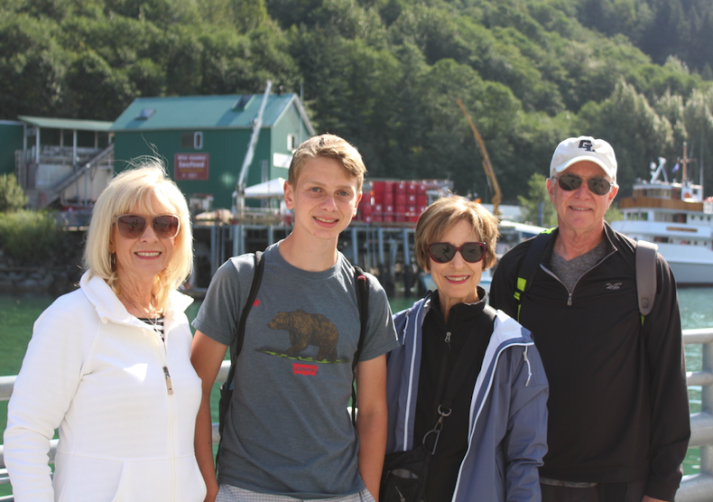 One of the many multigenerational families aboard the Regent Seven Seas Mariner