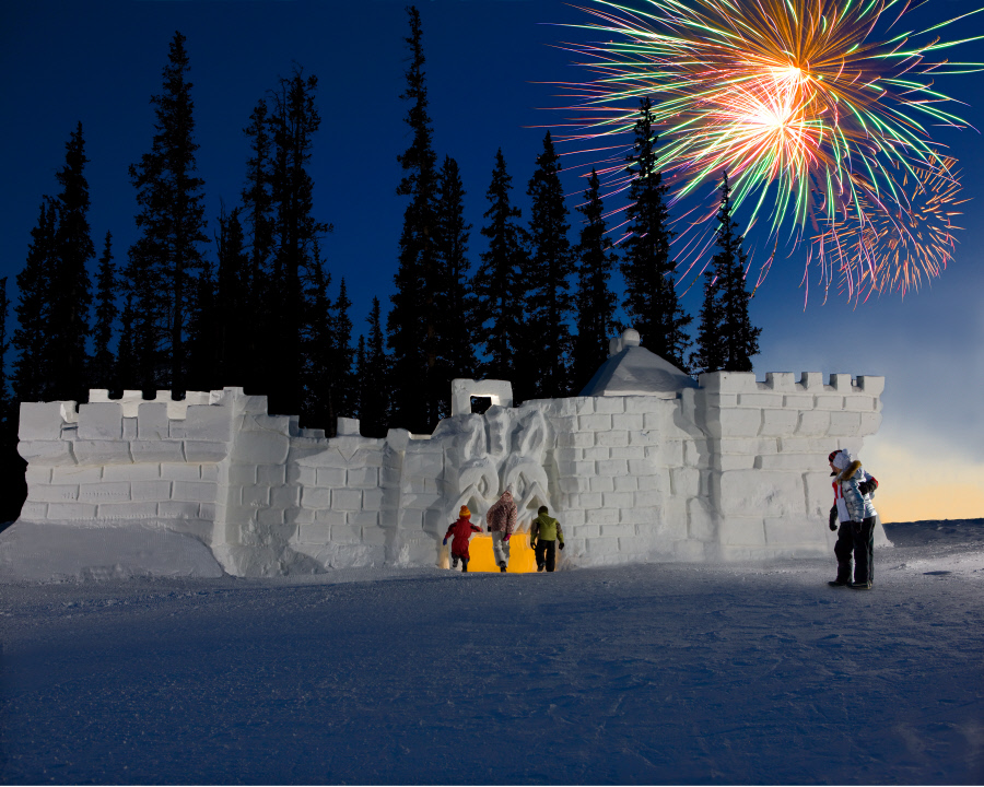 Snowfort at Keystone Resort in Colorado