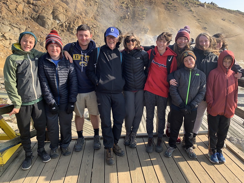 The Halpern family in Iceland