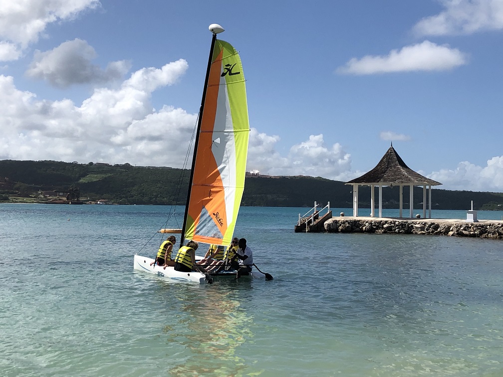 The Hobie Cat at Sundown Villa