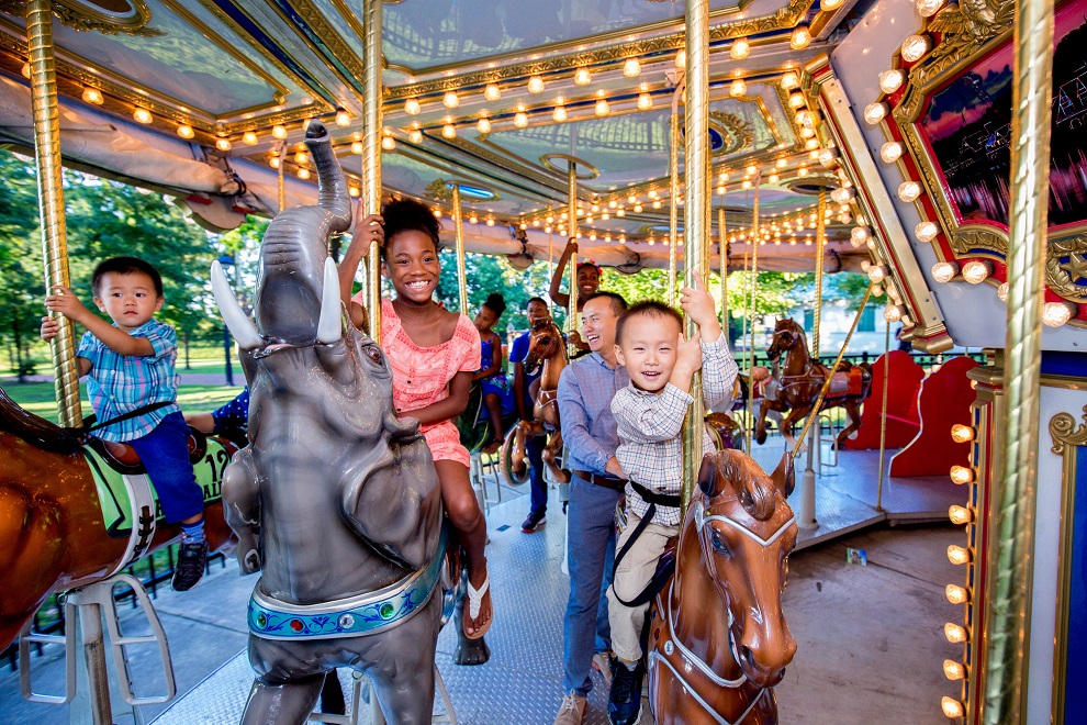 The Parx Liberty Carousel, Franklin Square