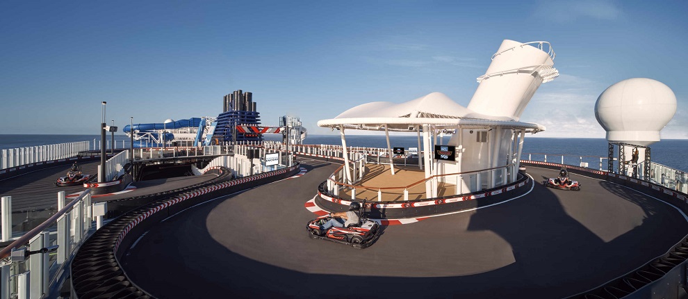 The Speedway aboard Norwegian Cruise Line’s Encore