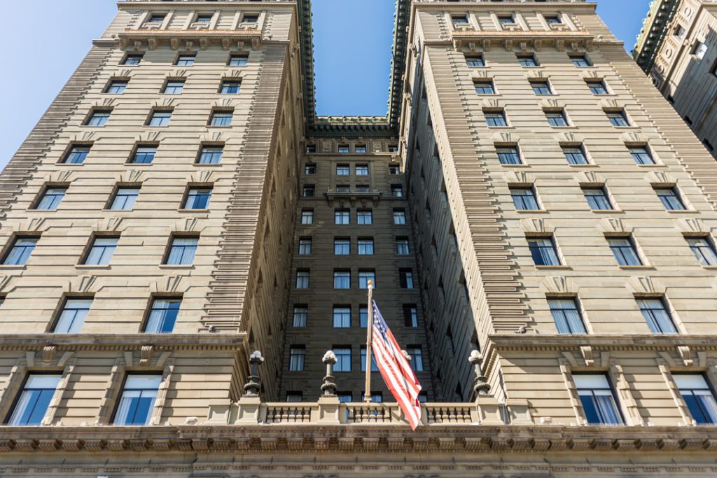 The The Westin St. Francis hotel on Union Square in San Francisco