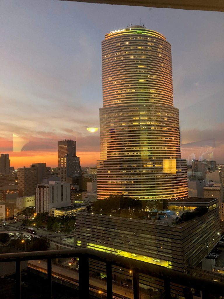 View from the Hyatt Regency Miami