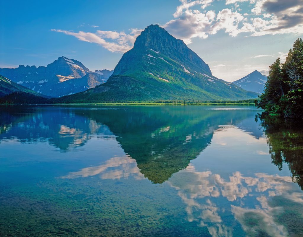 Swift Current Lake in Glacier NP, Montana.