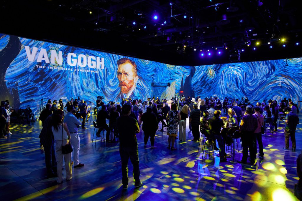 Van Gogh: The Immersive Experience at the Stanley Market in Aurora CO