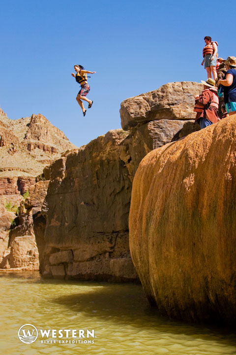 Extracurricular fun on a Western River Expeditions Grand Canyon trip