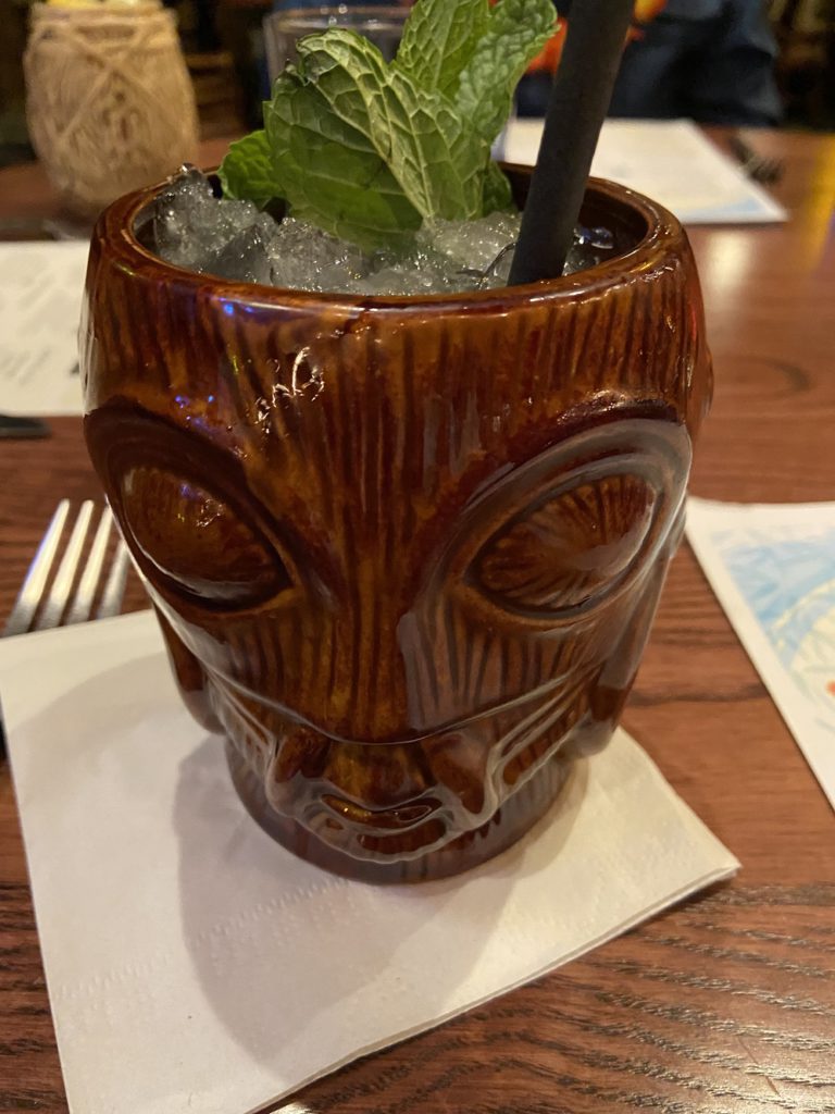 Tasty Mai Tai cocktail in the Tonga Room