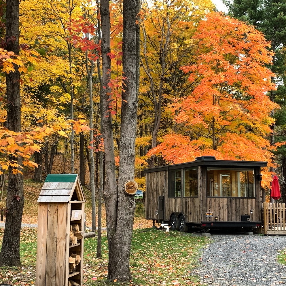 Tiny House Resort in the Catskill Mountains.