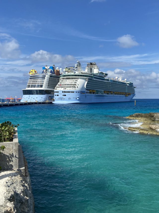 Two RCCL ships at Coco Cay and it's not even crowded ashore