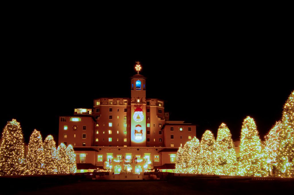 The Broadmoor Hotel at Christmastime