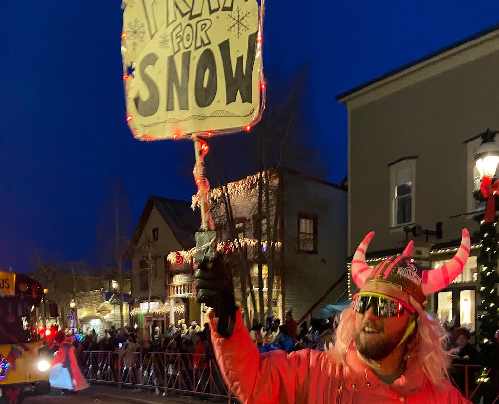 At the ULLR Festival in Breckenridge CO