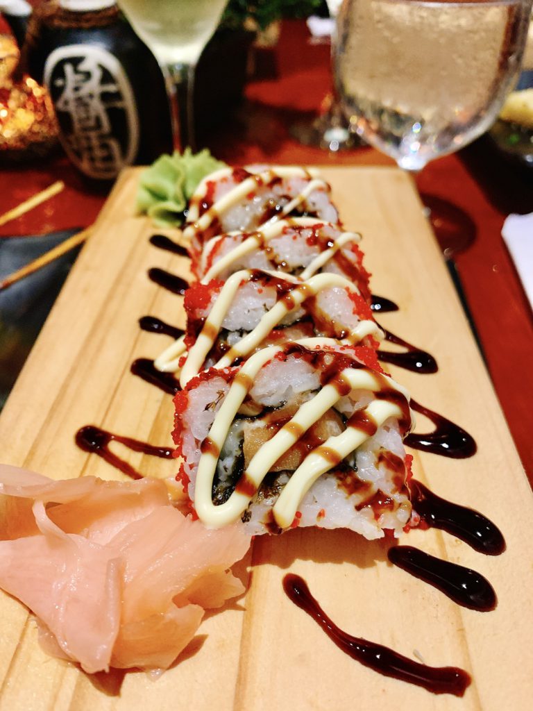 Sushi at Silk Restaurant