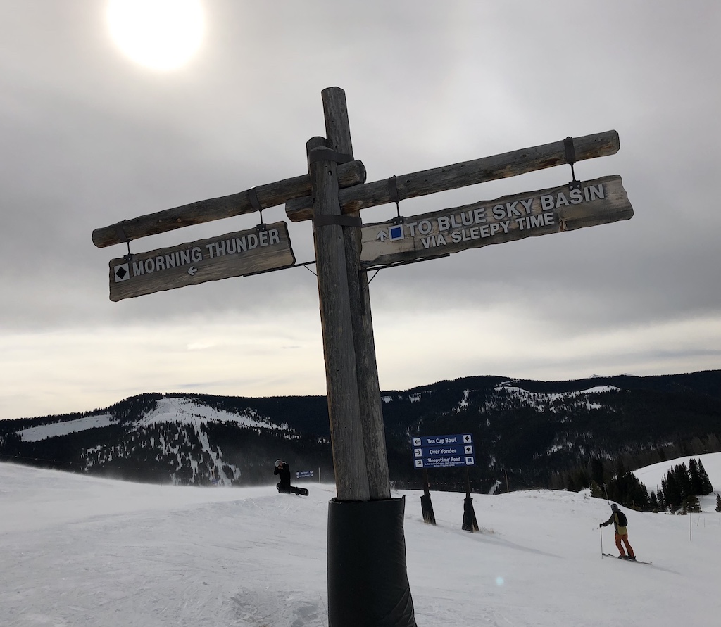 Don't take a wrong turn on Vail Mountain