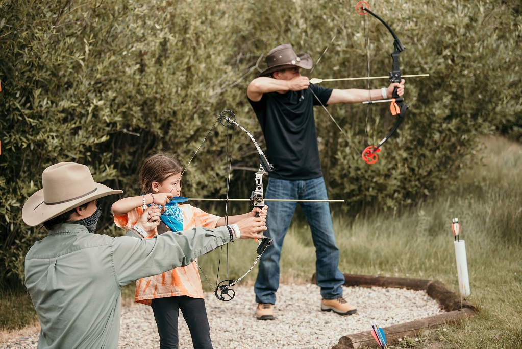 C Lazy U - Archery Activity