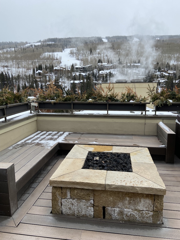 View from one of the residences at Four Seasons Resort and Residences Vail