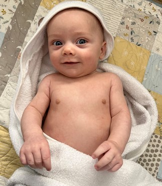 Non-toxic baby bath products from Hand Over Heart