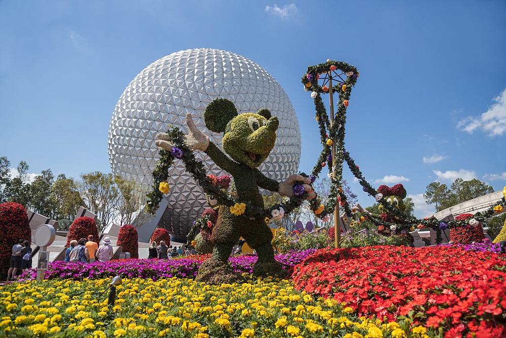 Disney World's Epcot Center.