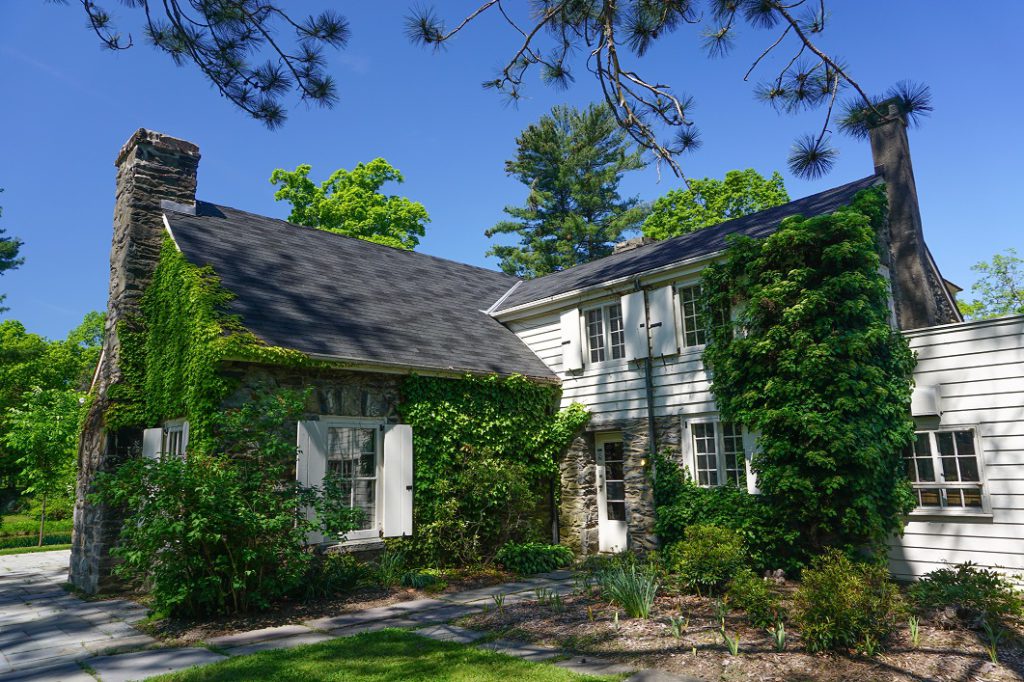 The front of Eleanor Roosevelt's home, Val-Kill