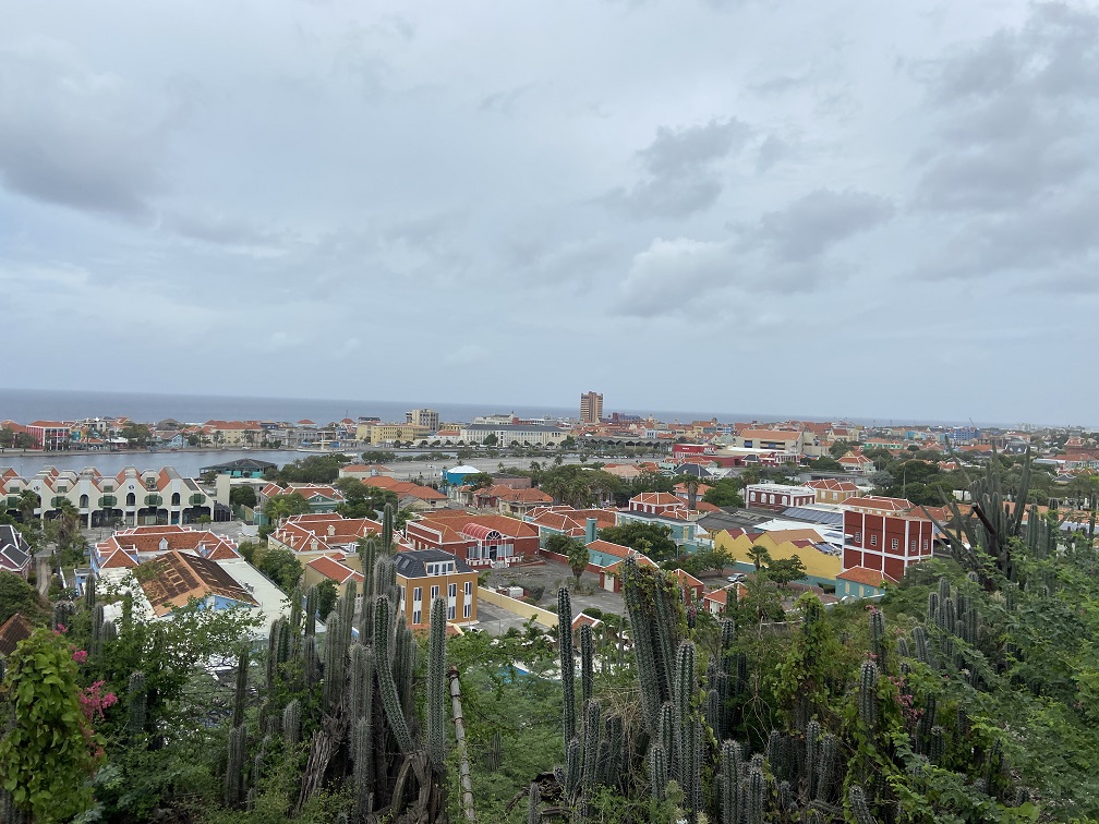 View of the downtown area of Curaco