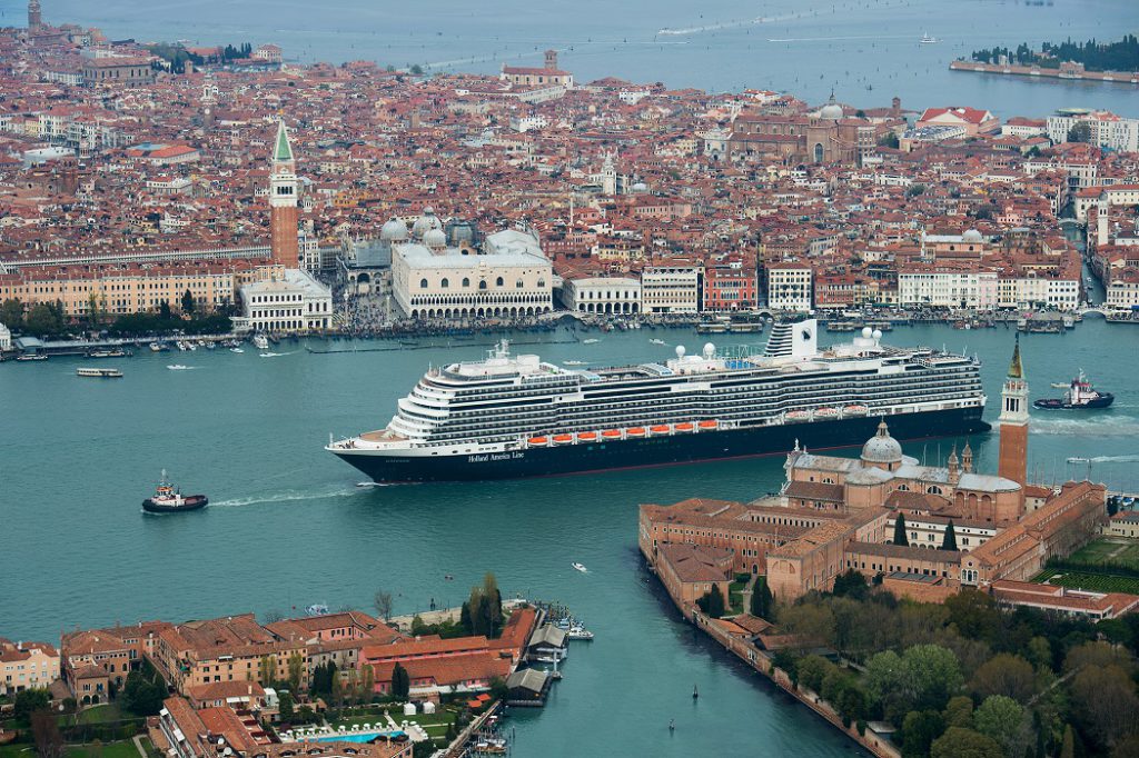 Holland America Koningsdam in Venice Italy