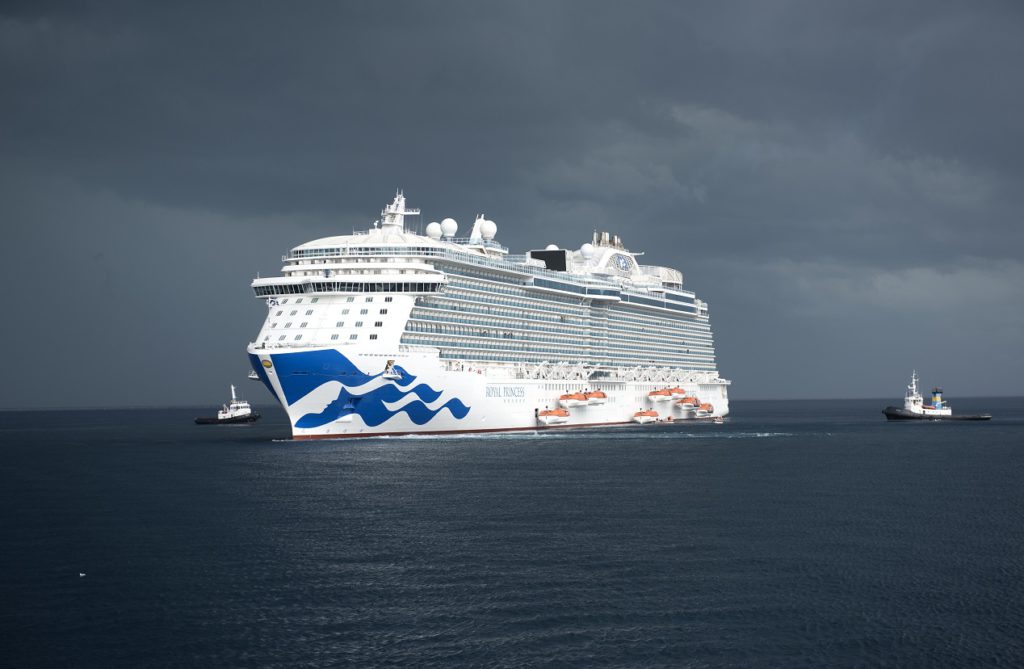 Royal Princess at Sea