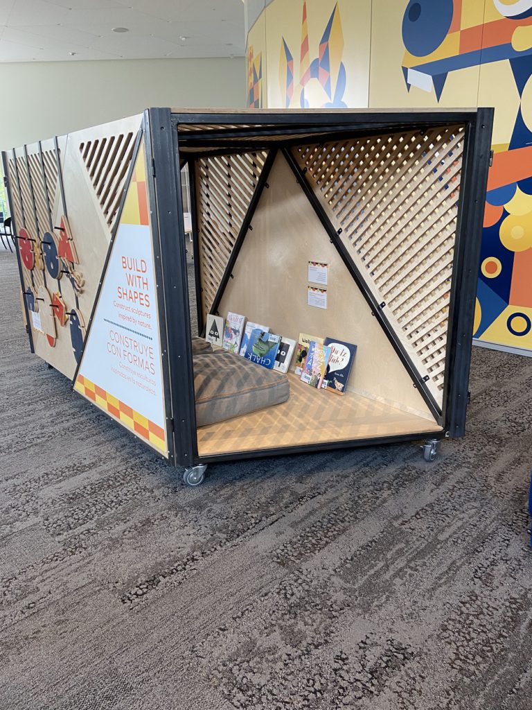 Play area for kids at Denver Art Museum