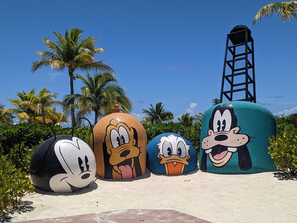 On Castaway Cay, Disney's private island in the Bahamas (Ron Bozman photo)