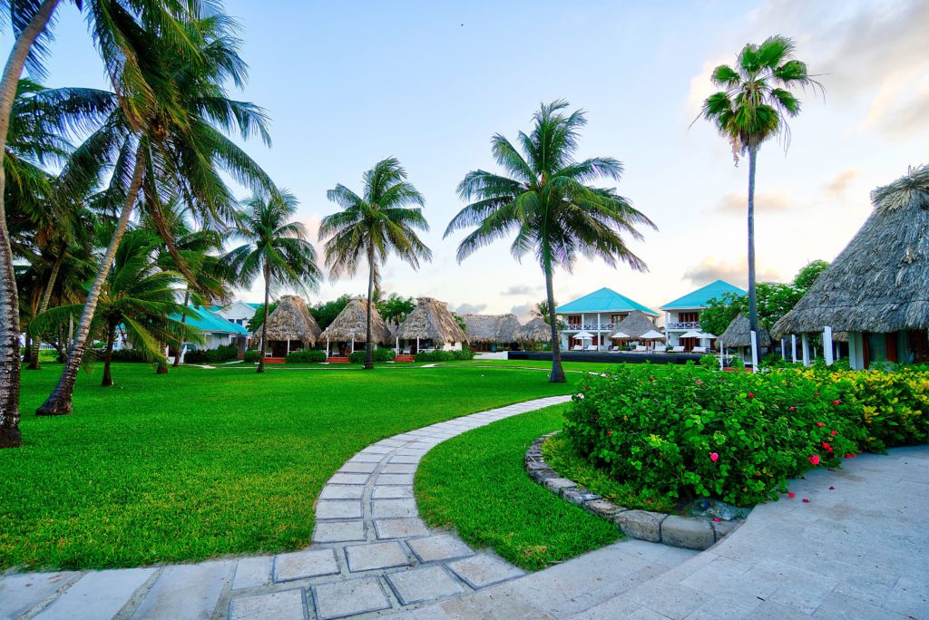 Victoria House Resort and Spa on the edge of the Belize Barrier Reef