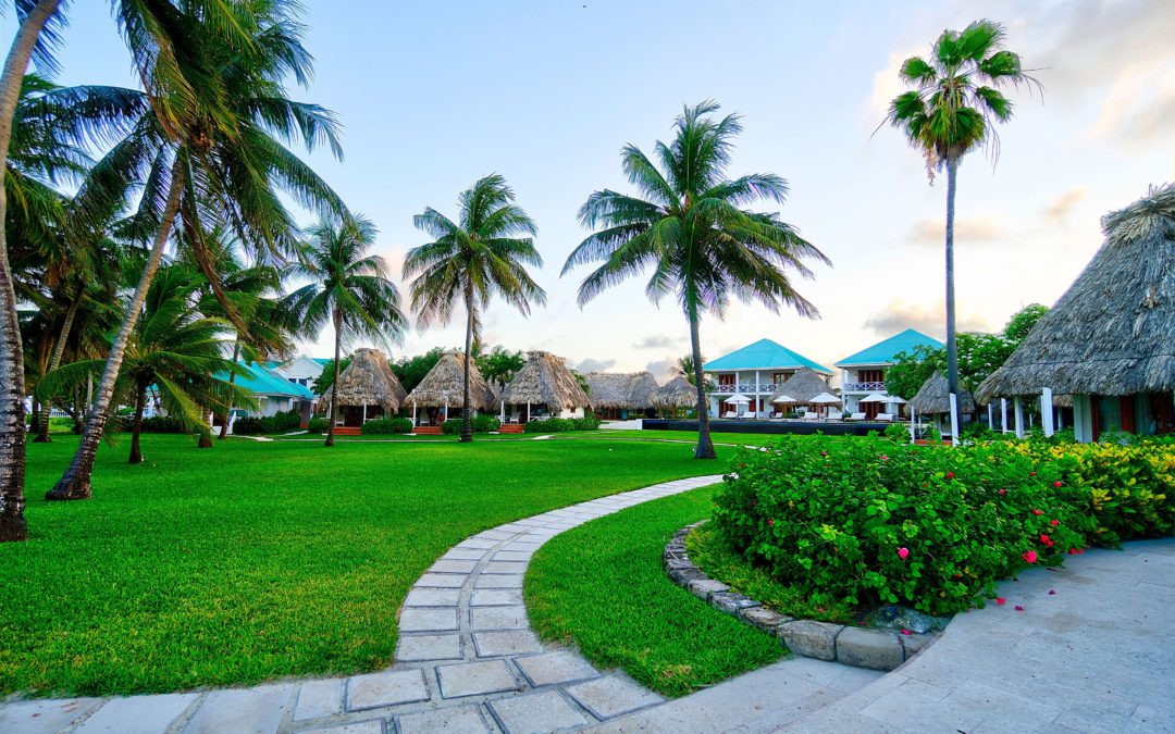 Victoria House Resort and Spa on the edge of the Belize Barrier Reef