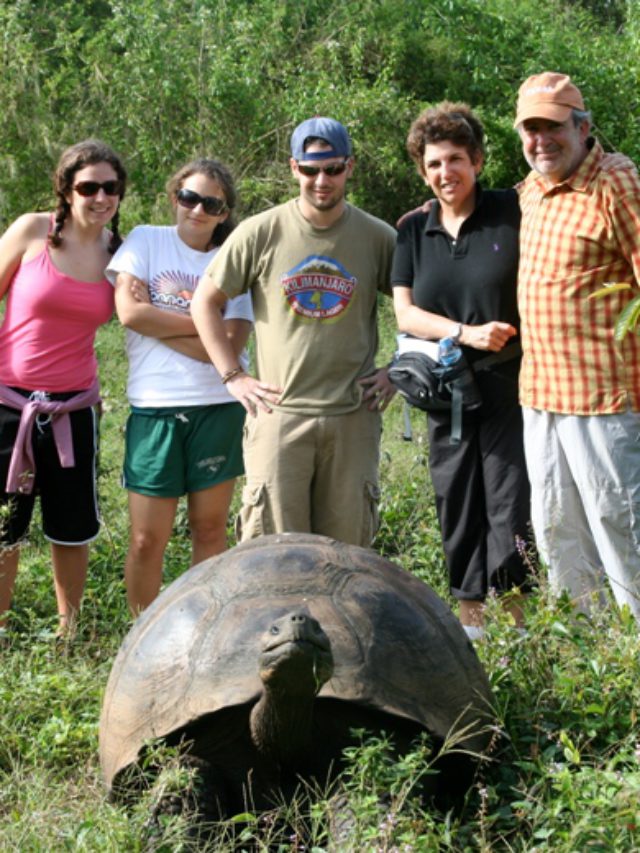 Our-family-with-a-giant-tortoise-in-the-Galapagos-Islands-2006
