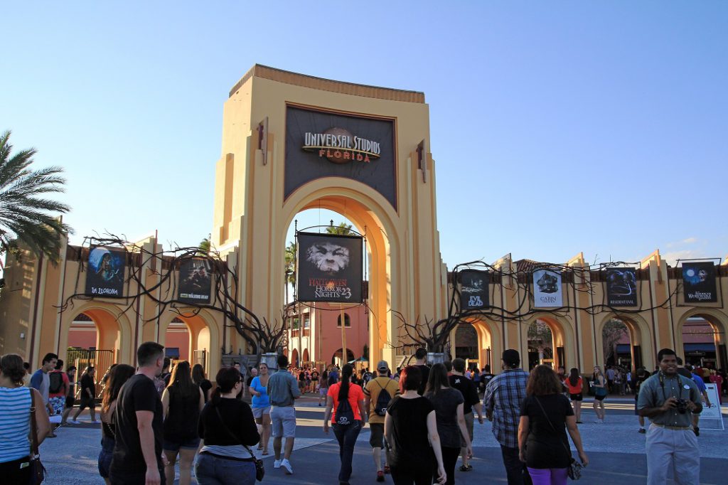 Halloween Horror Nights in Universal Studios in Orlando Florida.