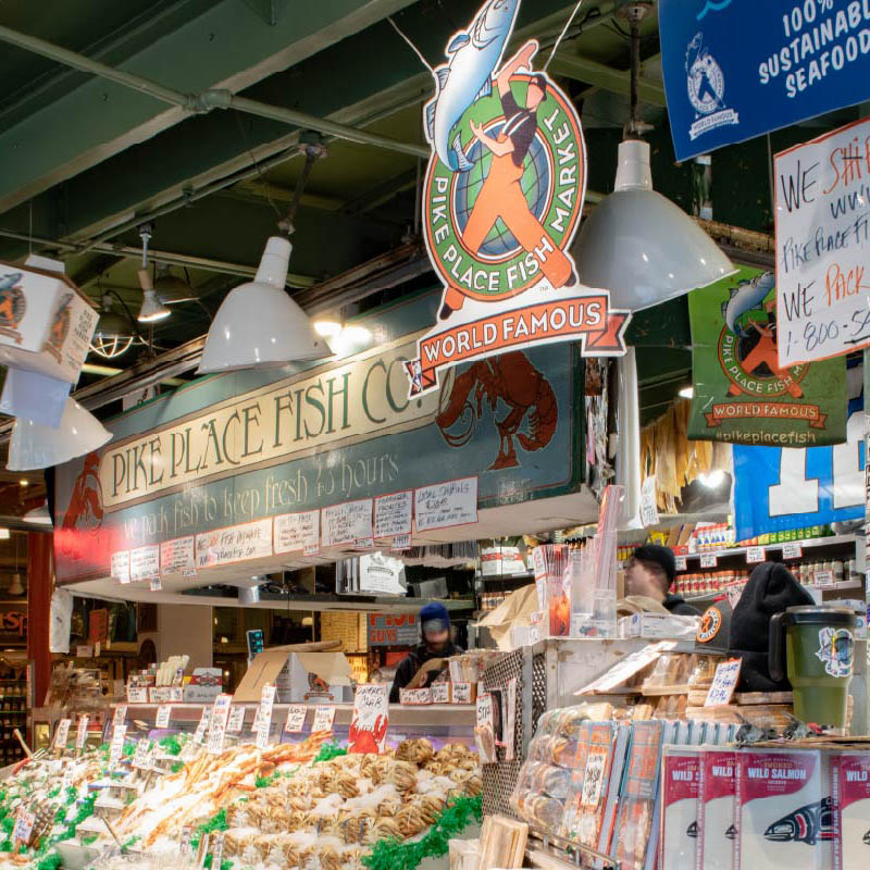 Pike Place Market in Seattle