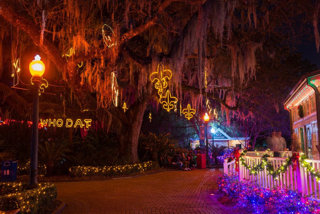 Celebration in the Oaks in New Orleans