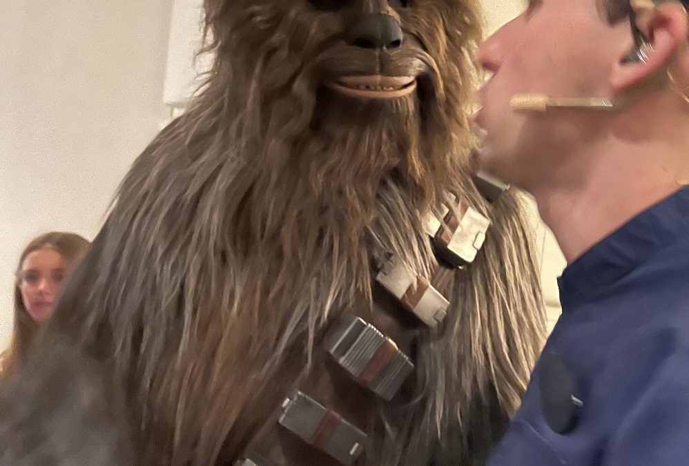 Chewbacca aboard the Halcyon
