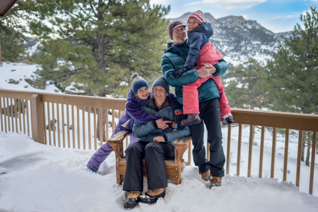 Family fun at YMCA of the Rockies Estes Park Center in Winter