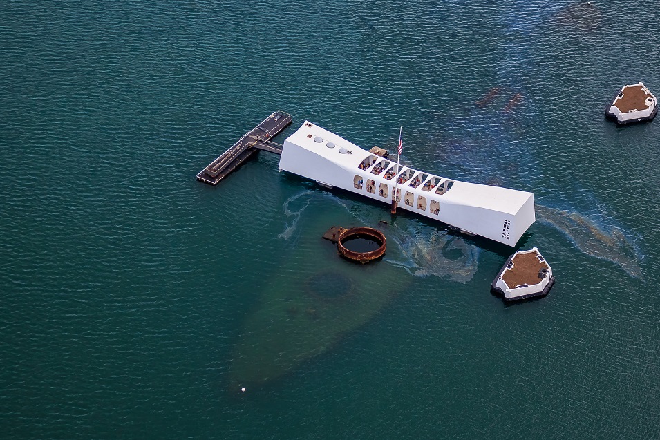 Visiting and Remembering at Pearl Harbor