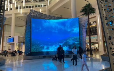 Terminal C's technology has managed to stun travelers