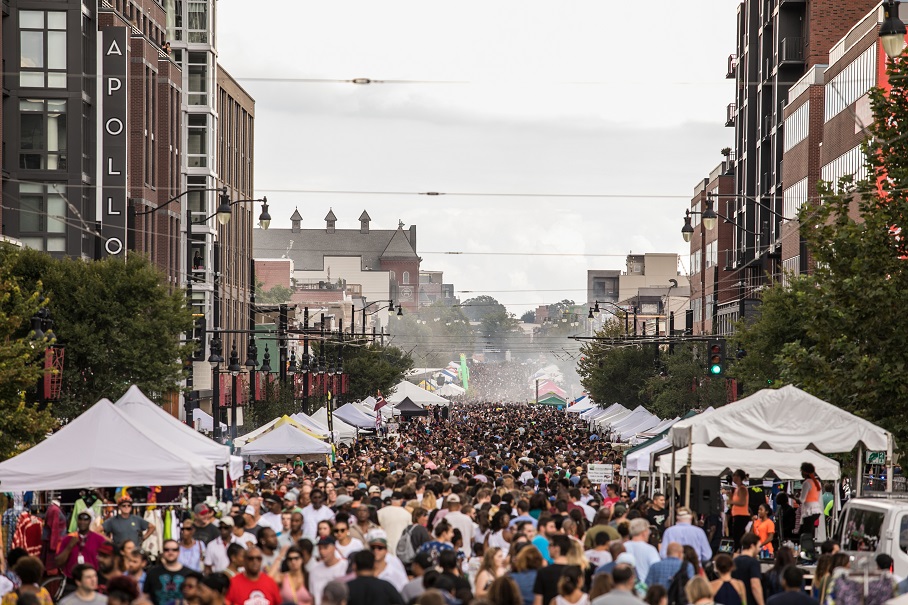 H Street Festival in Washington DC