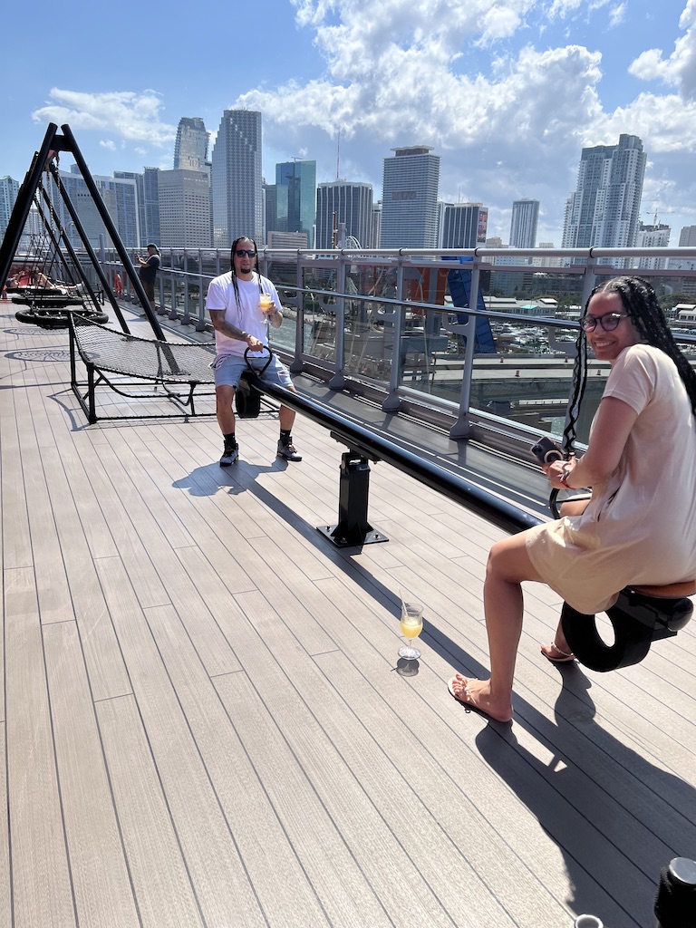 Adult playground on Virgin Voyages Valiant Lady