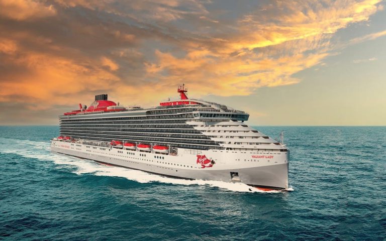 Hammocks on balconies of Virgin Voyages ships