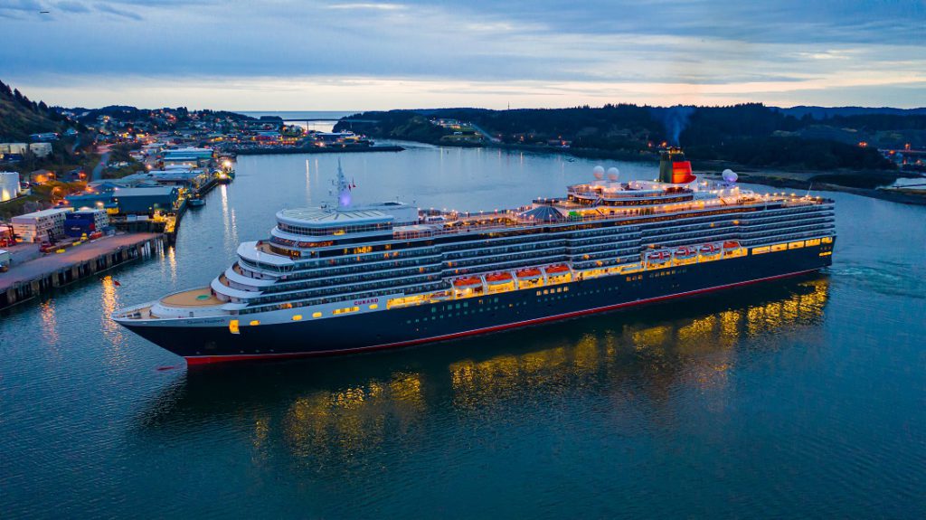 Cunard's Queen Elizabeth in Ketchikan AK