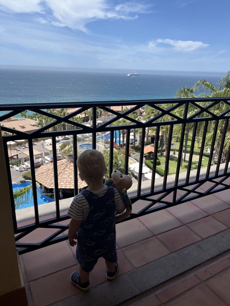 Taking the toddler necessitates a new travel style