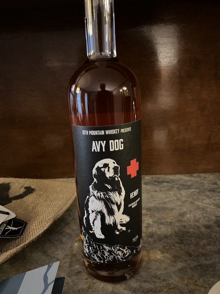 y Dog Colorado Bourbon sales benefit Service and Avalanche Rescue dogs