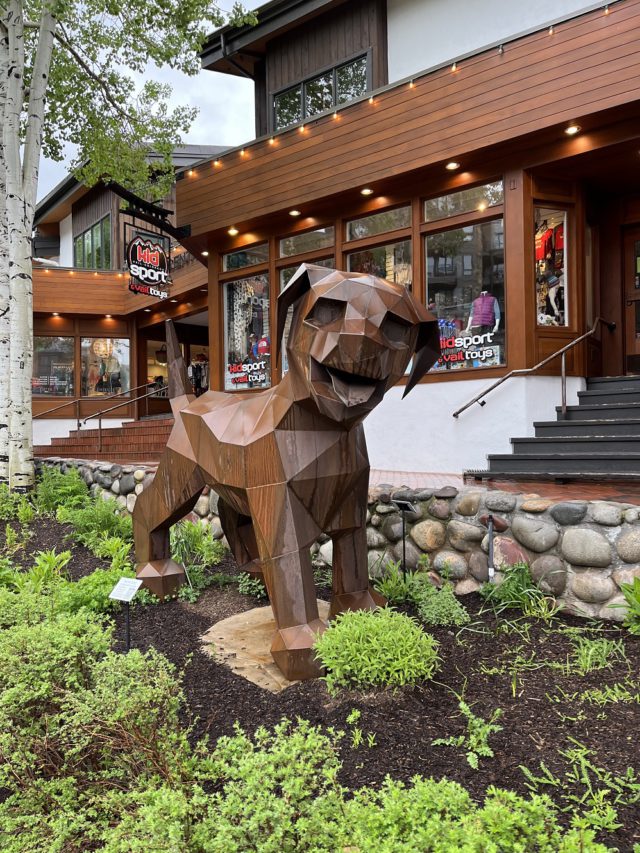 Sculptures galore in Vail Village