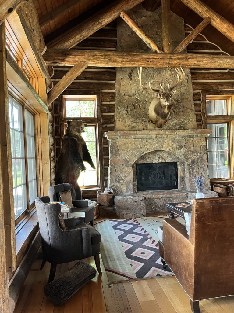 Inside the Magee Homestead, Lodge and Spa at Brush Creek Wyoming
