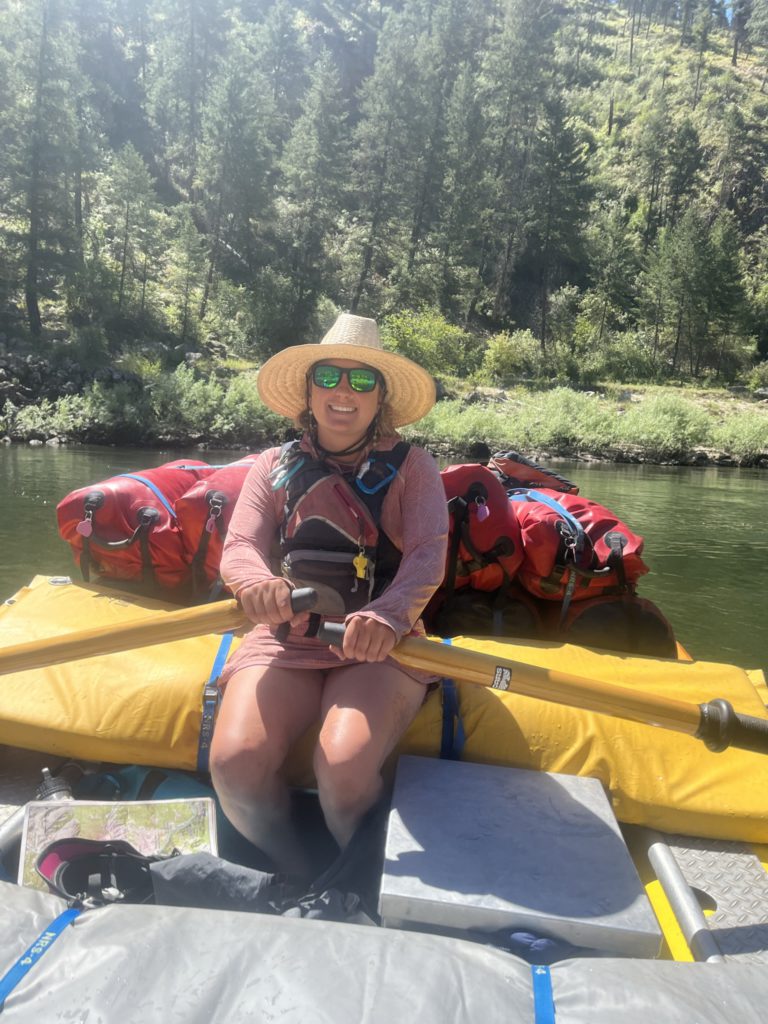 OARS river guide Nina Martynn