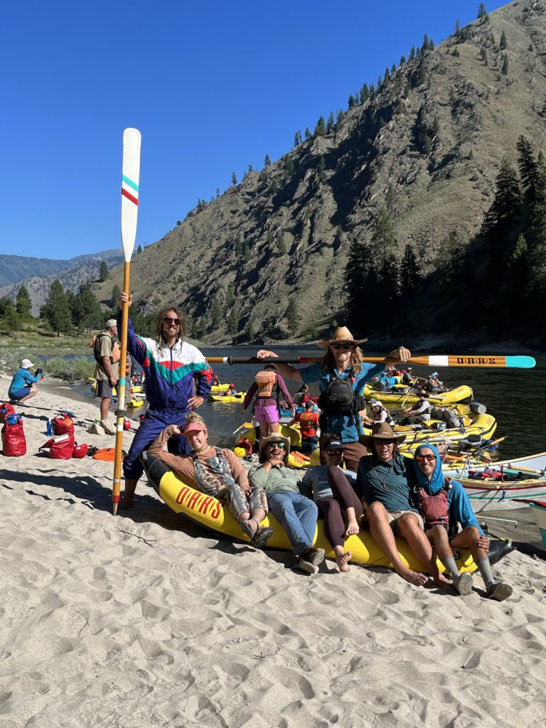 Our intrepid OARS river guides