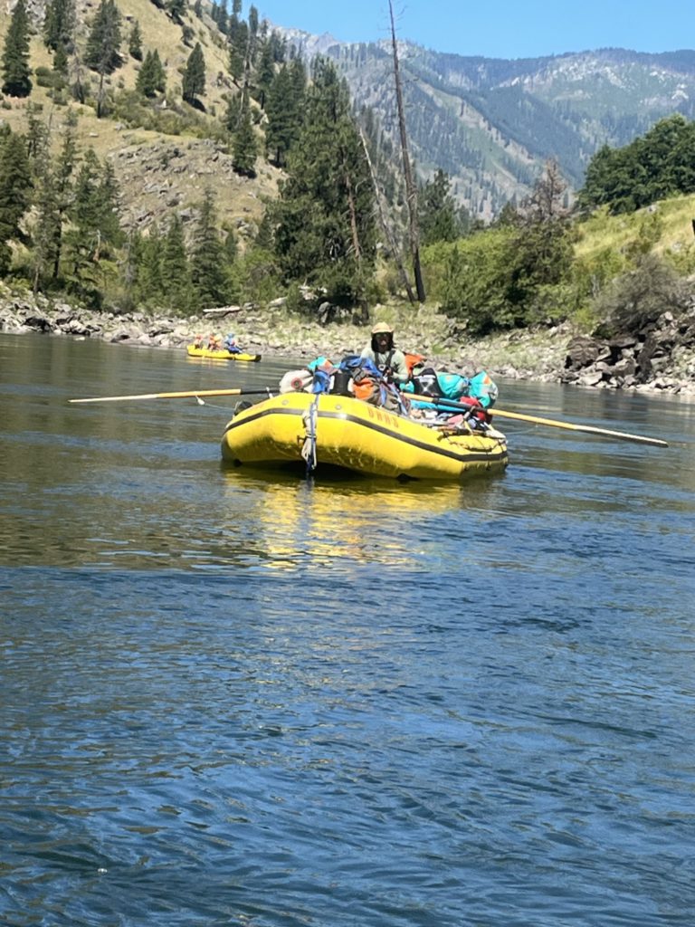 Getting out of your comfort zone on a river-rafting trip